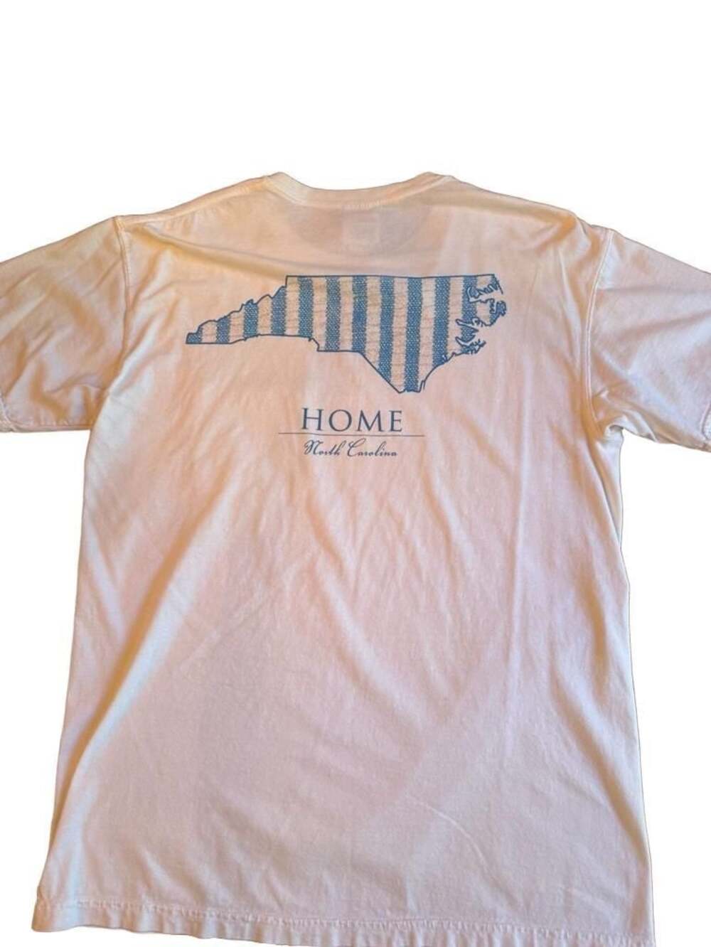 Live Oak Brand North Carolina Home Pocket T-Shirt Size M White Comfort Colors h1
